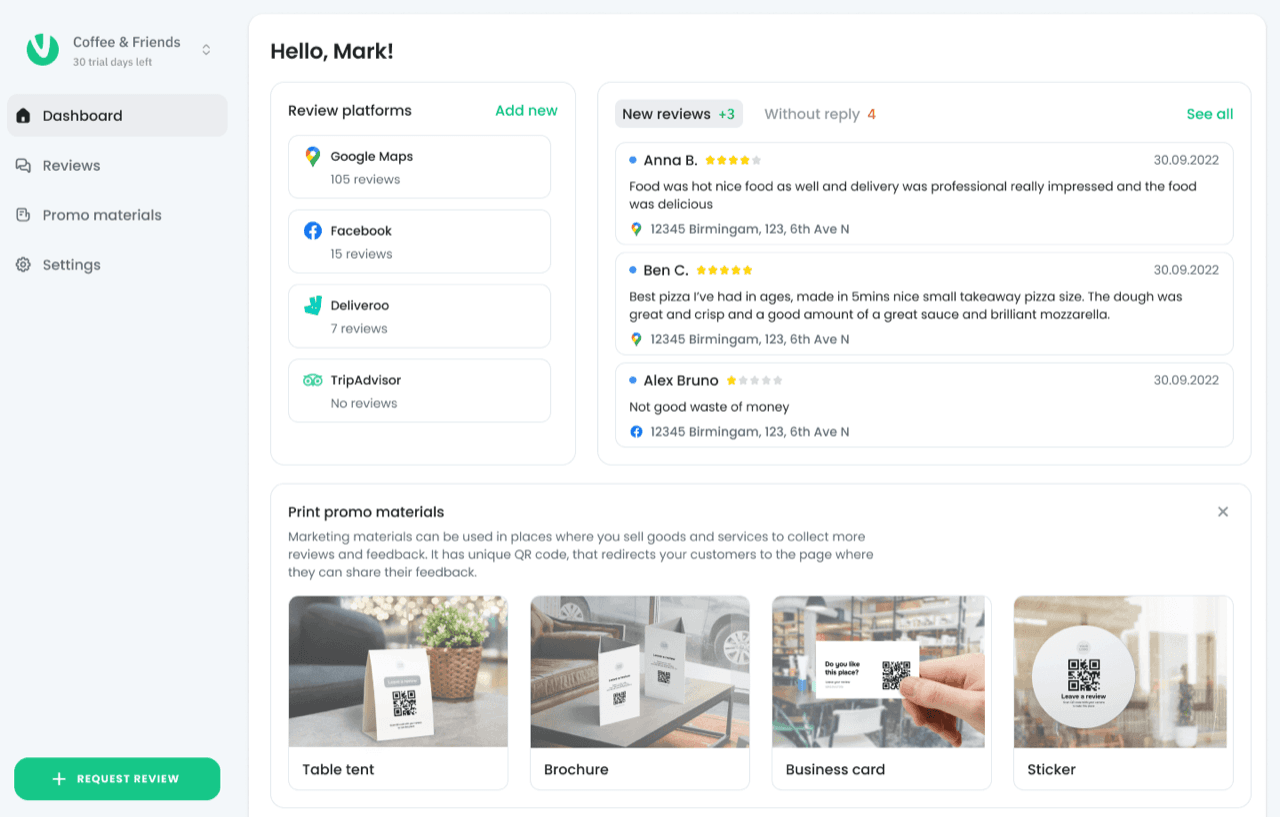 Laika landing page